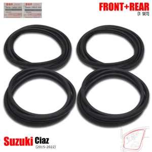 Set Opening Door Rubber Weatherstrip Seal For Suzuki Ciaz 4 Door 2015 - 2022 - Picture 1 of 11