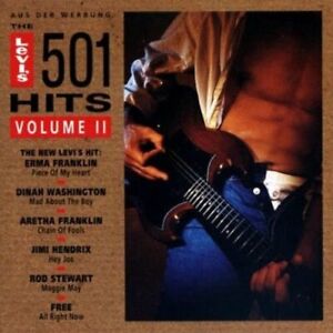 Levi's 501 Hits 2 (1992) [ CD ] Erma Franklin, Dinah Washington, Jimi Hendrix...