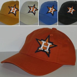 Houston Astros Ladies Garment Washed Cap ⚾HAT ⚾CLASSIC MLB PATCH/LOGO ⚾HOT! ⚾NEW - Picture 1 of 7