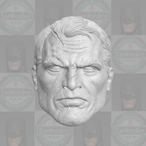 Captain Titus custom head for McFarlane Warhammer 40K & other action figures - Picture 1 of 1