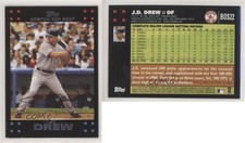 2007 Topps Boston Red Sox Gift Set JD Drew #BOS22