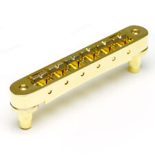 Graph Tech Resomax Nv1 4mm Tune-O-Matic Bridge-Resomax Saddles Gold PM-8843-G0 for sale