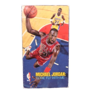 Michael Jordan Come Fly With Me VHS 1989 Chicago Bulls Basketball Vintage Tested - Bild 1 von 3