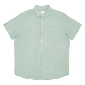 GAP Mens Plain Shirt Green L - Picture 1 of 6