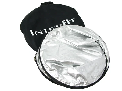 Interfit 80cm Reversible Gold & Silver Collapsible Round Light Reflector - Image 1 of 3