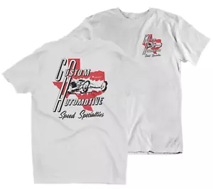 CUSTOM AUTOMOTIVE SPEED SPECIALTIES TEXAS WHITE TALL TEE T-SHIRT SPEED EQUIPMENT - Picture 1 of 3