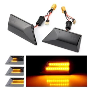Dynamic Side Marker LED Turn Signal Indicator Blinker Lights For Opel Vectra C - Picture 1 of 11