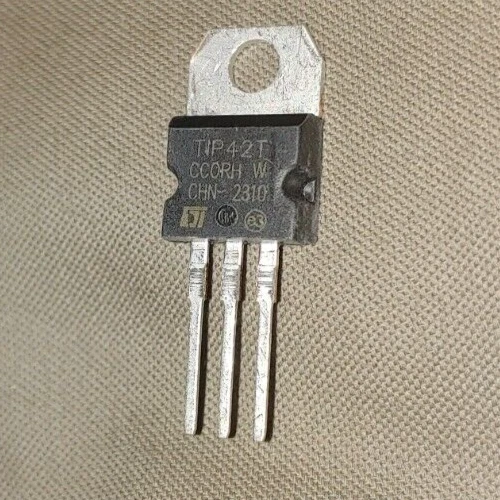 5pcs TIP42T Darlington Transistor NPN 100V 125W 10A TO-220 TIP42 ST USA - Image 1 of 1