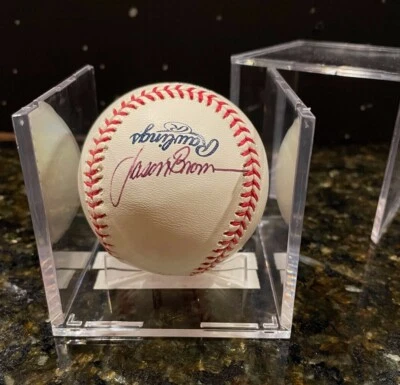 JOSE TABATA & JASON BROWN - NEW YORK YANKEES *AUTOGRAFIADO* BÉISBOL Foto 1 de 4