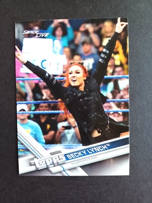 2017 TOPPS WWE BECKY LYNCH #140 SMACK DOWN LIVE SUPERSTAR - Image 1 of 2