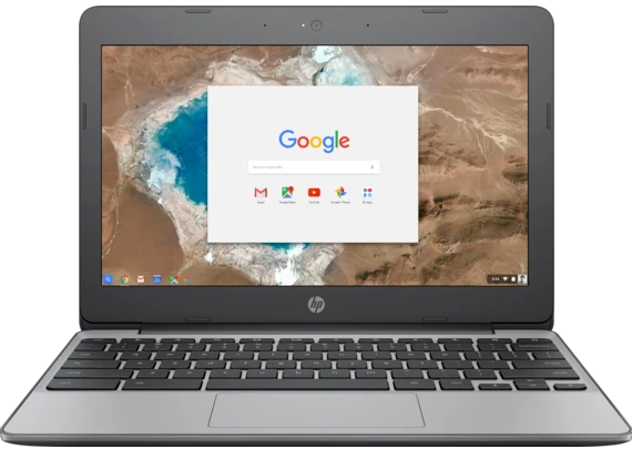 🎁NEW HP 11.6" HD Chromebook 11-V069CL Intel Celeron N3060/4GB/16GB/Webcam+2yr🔥 - Image 1 of 4