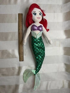 Ty Beanie Disneys Princess Ariel Little Mermaid 19” Plush Sparkle - Picture 1 of 5