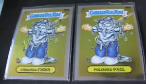 GARBAGE PAIL KIDS 2-CARD SET 2020 Topps Chrome 3 AN2a/b Chromed CHRIS/Pol. PAUL - Bild 1 von 2