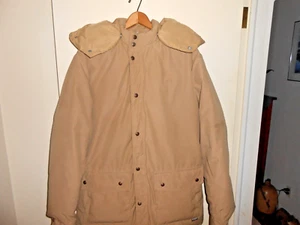Schott NYC "Vintage" Goose Down Jacket, 1970's, Hiking / Outdoors, Large Long. - Picture 1 of 12