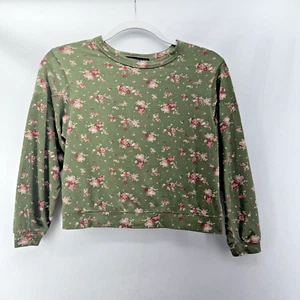 Trixxi Girl Medium Floral Crop Top Juniors 106289 - Picture 1 of 5