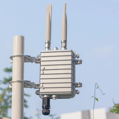 1200M Dual Band outdoor WiFi Mesh Extender AP Router Mini Alloy shell 2*antennas - Image 1 of 4