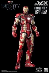 Infinity Saga Dlx Actionfigur 1/12 Iron Man Mark 43 (Battle Damage) Edition L - Bild 1 von 1