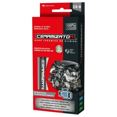 CERAMIZATOR CERAMIZADOR CS-B Cerámica Protección para Todos los Motores Gasolina - Aceite Aditivo 10mL
