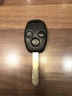 USED HONDA 3 BUTTON REMOTE CAR KEY FOB IN WORKING ORDER PREOWNED