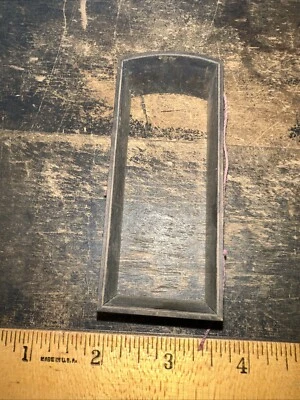 Printing Block “ Border Frame Arch “ Brass Rectangle - Image 1 of 4