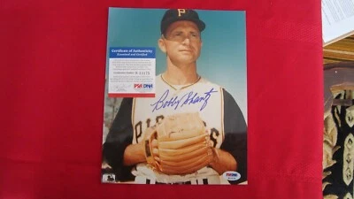 Bobby Shantz Autographed 8 x 10 Baseball Photo Pittsburgh Pirates PSA/DNA - Image 1 of 4