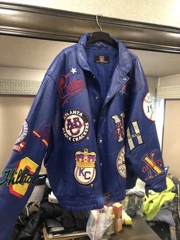 HOLY GRAIL VINTAGE NEGRO LEAGUE MLB JEFF HAMILTON LEATHER JACKET RARE MUSEUM Cover