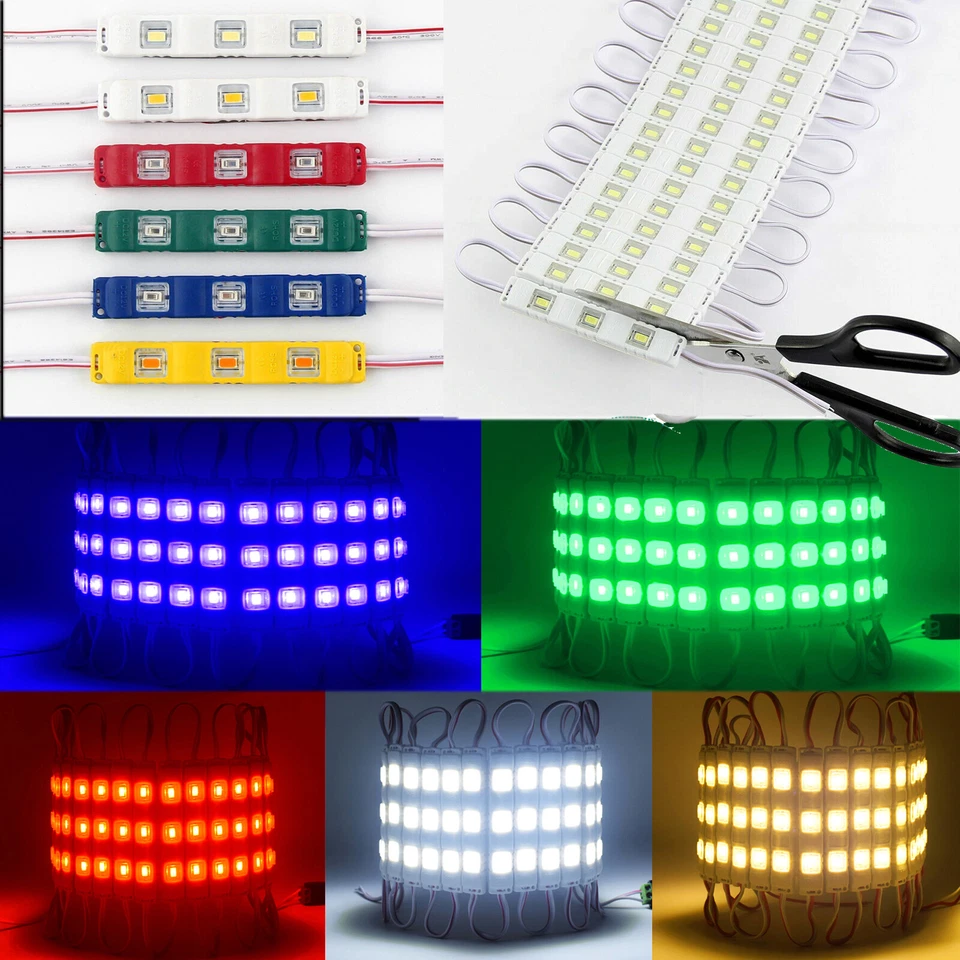 5730 SMD Waterproof LED Module Injection Light Store Front Window Sign Lamp only - Image 1 of 4