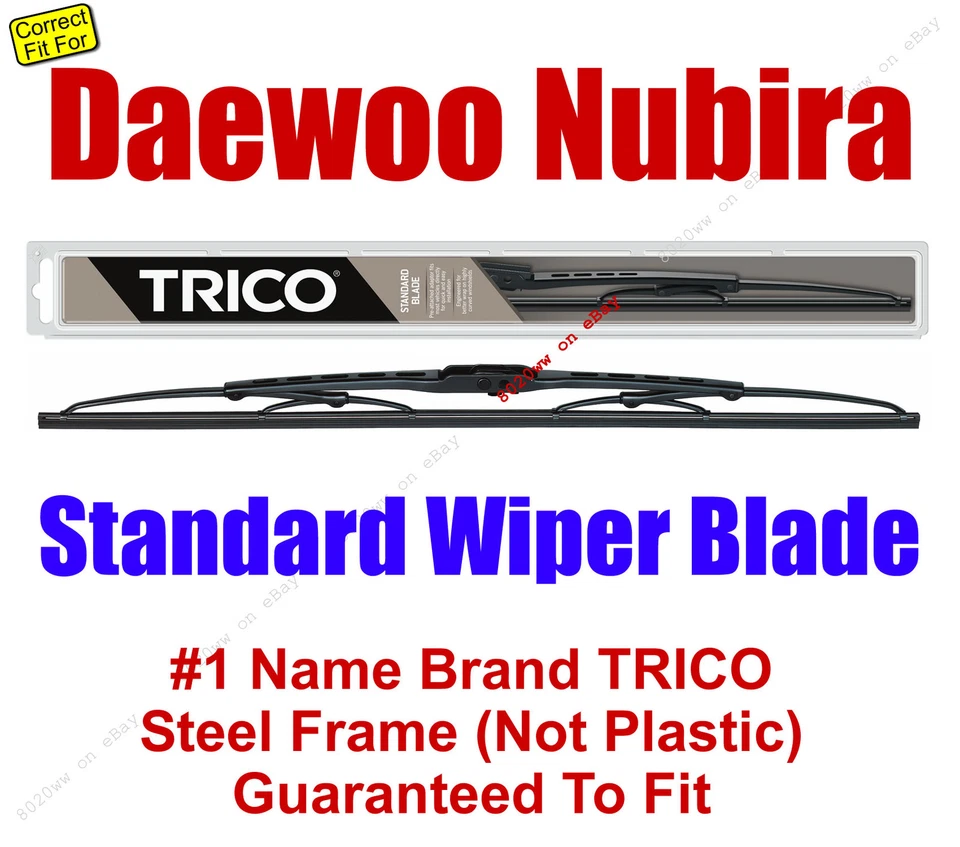 Escobilla limpiaparabrisas grado estándar - se adapta a Daewoo Nubira 1999-2002 (cantidad 1) 30200 Foto 1 de 1