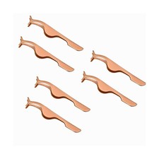 6 Pcs Eyelashes Clips Eyelash Tweezers Eyelashes Extension Applicators False ...