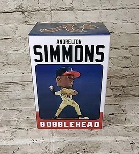 2013 Rawlings Gold Glove Award, ANDRELTON SIMMONS BOBBLEHEAD, Atlanta Braves SGA - Picture 1 of 4