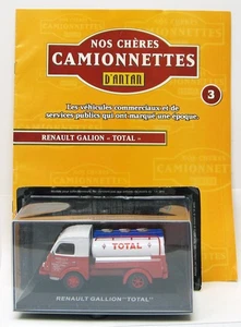 Renault Galion Total tanker 1/43 Altaya Magazine Series #3 MB + Magazine - Picture 1 of 3