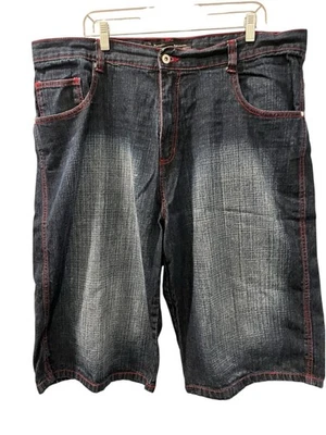 Pantalones Cortos de Jean Southpole Vintage Rojo Cosido Sueltos Talla 40 Para Hombre Lavado Oscuro Foto 1 de 4