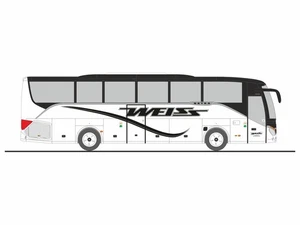 Rietze 77932 - 1/87 Setra S 515 HD White Busreisen Pc. Georgen (At) - New - Picture 1 of 1