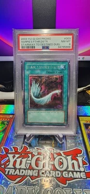 Yu-Gi-Oh Stairway to Destined Duel Harpie's Feather Duster SDD-003 PSA 8 - Image 1 of 2