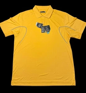 Callaway Mens Performance Golf Polo Shirt XL Coral Orange Short Sleeve NWT - Picture 1 of 7