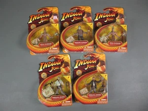 5 Indiana Jones Kingdom of the Crystal Skull Ugha Cemetery Warrior Indy MOC Set - Picture 1 of 5