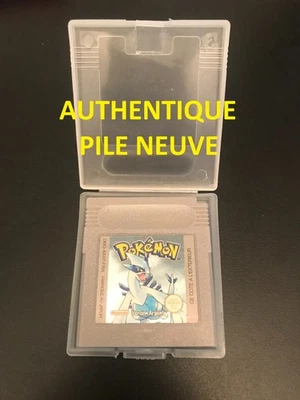 Pokemon Version Argent Game boy / GBA Gameboy advance AUTHENTIQUE 🔋 PILE NEUVE - Photo 1/4