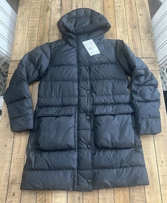 NWT Marmot Strollbridge Womens Black Full Zip Hooded Parka Jacket Size M $325 - Image 1 of 4