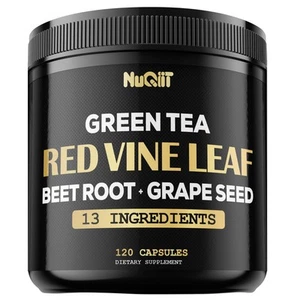 Red Vine Leaf Extract 15000mg Beet Root 3000mg Organic Green Tea 3000mg Suppl... - Bild 1 von 7