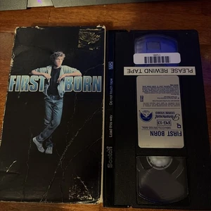 First Born (VHS, 1984) Corey Haim, Teri Garr, Peter Weller, Christopher Collet - Picture 1 of 2