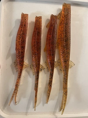 4 Pelagic Shads QUANTUM Raubfisch Angeln Köder Hecht Zander Barsch Top - Bild 1 von 2