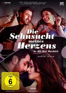 Ae Dil Hai Mushkil DVD Liebesdrama Ranbir Kapoor Deutsch Aishwarya Rai - Foto 1 di 4