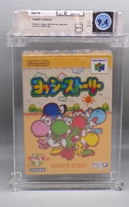 WATA 9.4 NINTENDO 64 YOSHIS STORY Sigillato N64 Videogioco GIAPPONESE Mario N64 Giappone - Foto 1 di 3