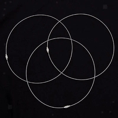 Girocolli Con Collare In Filo Tono Argento Da 20 Pezzi - Immagine 1 di 4