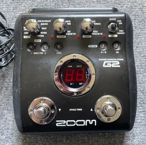 ZOOM G2 Gitarreneffektpedal E-Gitarre Multieffektpedal mit Kabel - Bild 1 von 7