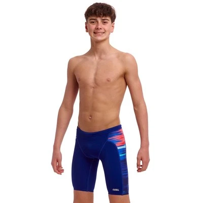 Funky Trunks Boys Storm At Sea Eco Training Jammer Swimwear, Boys Swimsuit - Bild 1 von 4