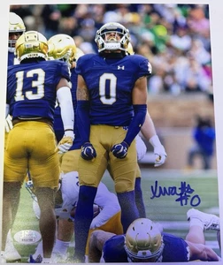 XAVIER WATTS Signed 8x10 Photo Notre Dame Fighting Irish JSA COA - Picture 1 of 1