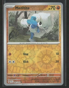 Meditite SV05: Temporal Forces #082/162 Reverse Holo Pokemon TCG - Bild 1 von 2