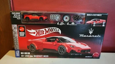 Maserati MC20 Mattel Brick Shop Hot Wheels BRAND-NEW - Image 1 of 4