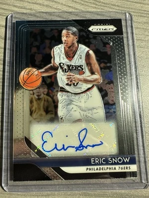 2018-19 Prizm Basketball Eric Snow Signatures Auto S-ES - Image 1 of 2